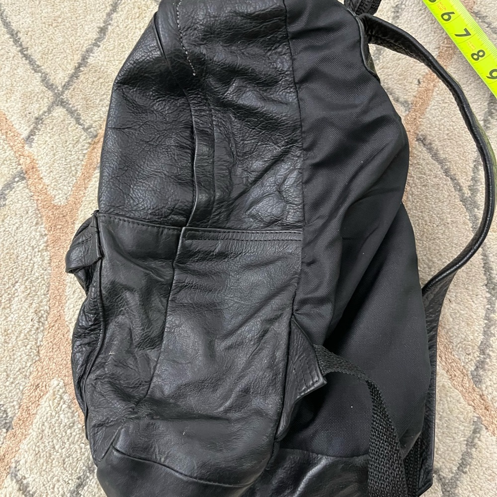 Black Wilsons Leather Backpack - image 6